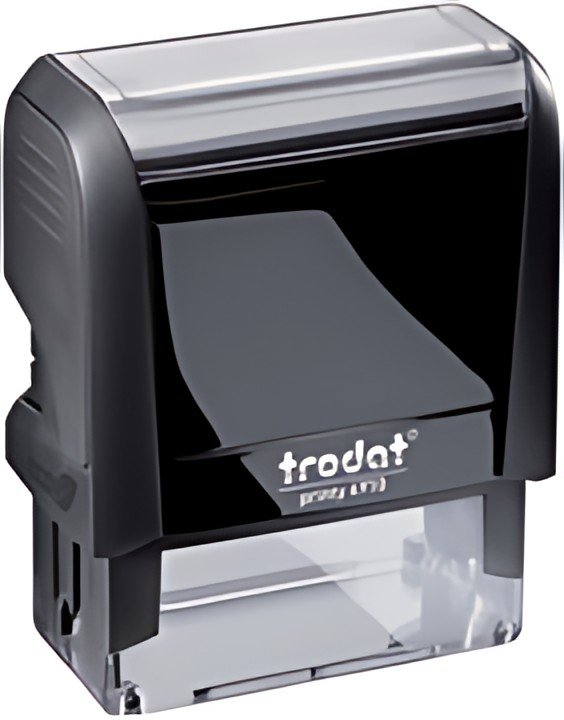 trodat Tampon pour texte Printy 4910 4.0, 3 lignes, noir