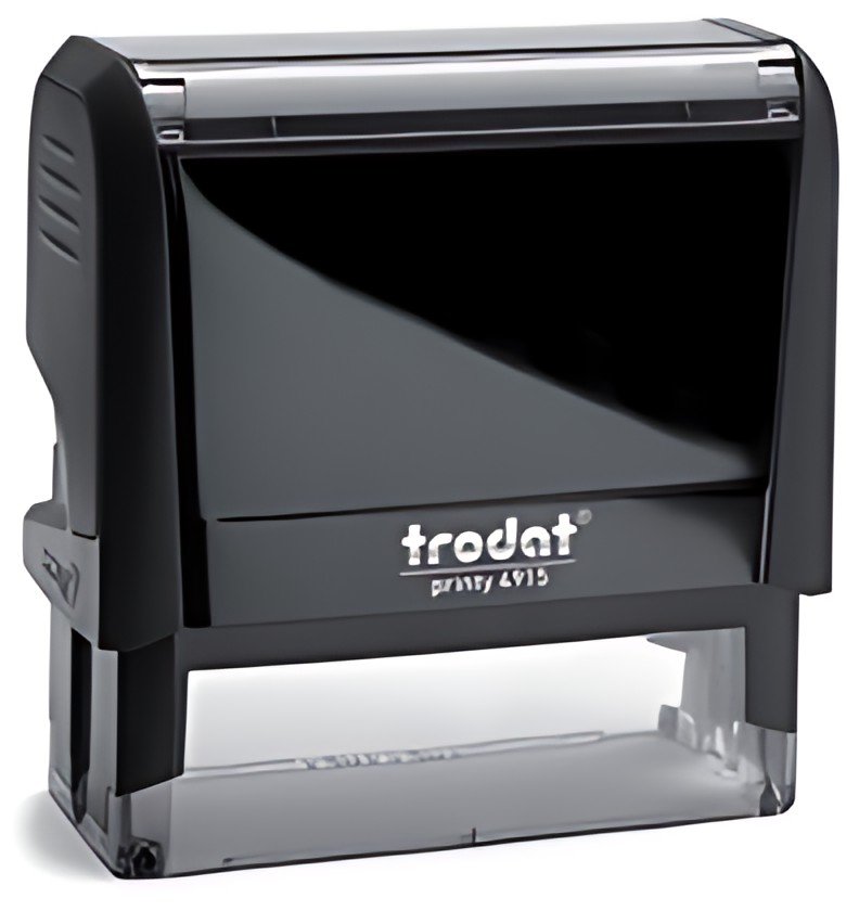 trodat Tampon pour texte Printy 4915 4.0, 7 lignes, noir