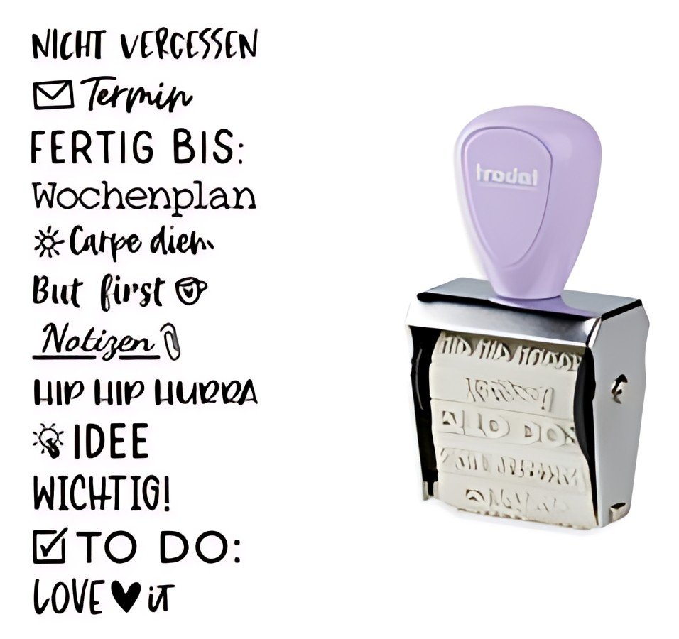 trodat Kreativstempel Creative Mini "Bullett Journal"