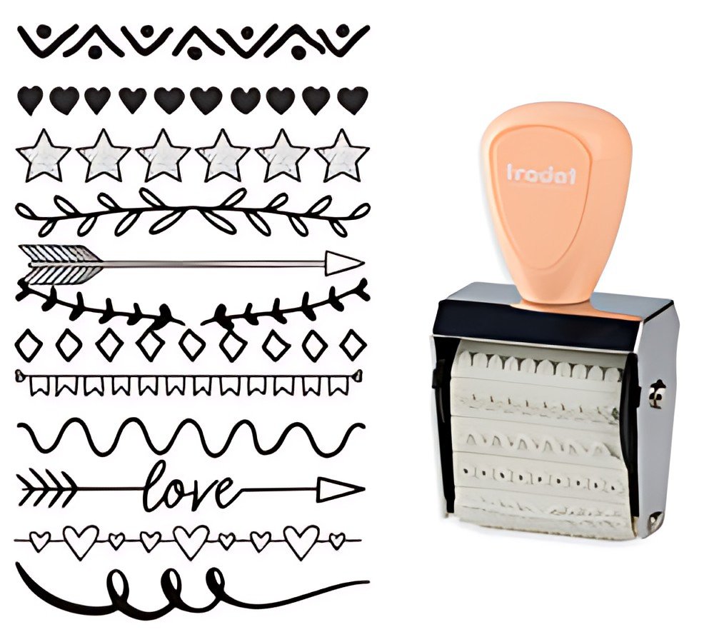 trodat Kreativstempel Creative Mini "Zierleisten"