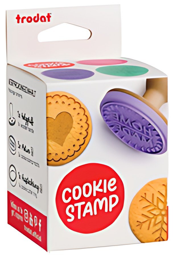 trodat Kit tampon à biscuit "Cookie Stamp", 5 pièces
