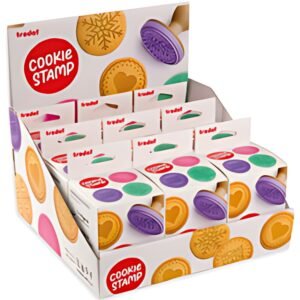 trodat Kit tampon à biscuit "Cookie Stamp", présentoir