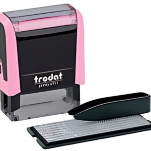 trodat Textstempel-Set Printy 4911 Typomatic, pastell-rosa