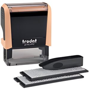 trodat Textstempel-Set Printy 4912 Typomatic, pastell-creme