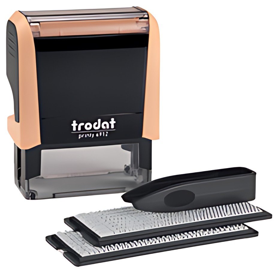 trodat Textstempel-Set Printy 4912 Typomatic, pastell-creme