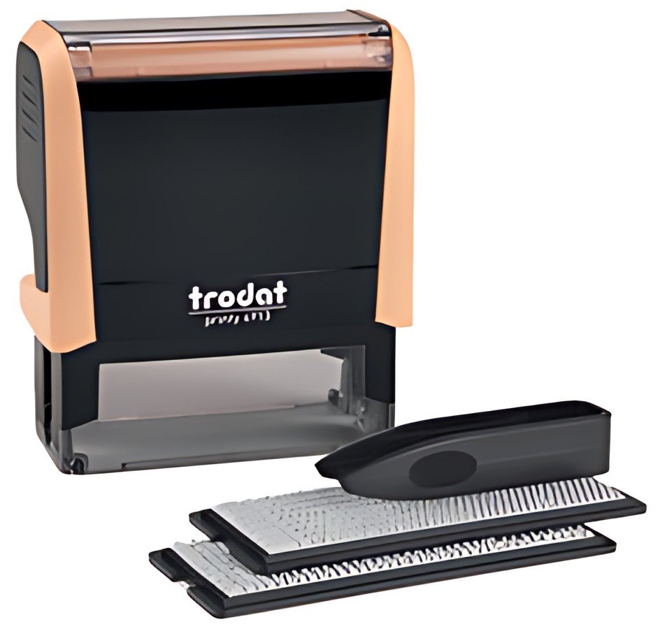 trodat Textstempel-Set Printy 4913 Typomatic, pastell-creme