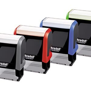 trodat Tampon pour texte 4912 Printy 4.0, rouge vif