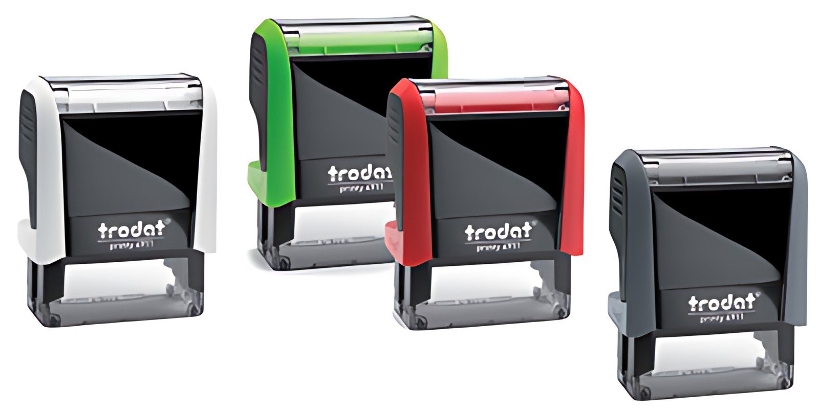 trodat Tampon pour texte 4911 Printy 4.0, gris