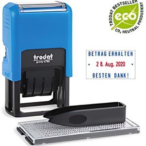 trodat dateur Printy 4.0 4750 Typo Set, bleu