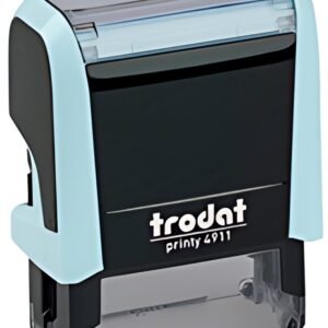 trodat Tampon automatique à texte Printy 4911 4.0, bleu