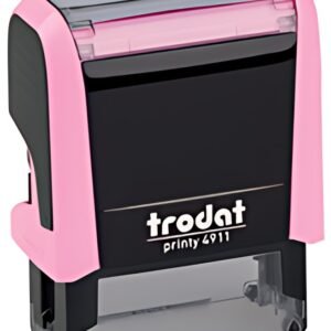 trodat Tampon automatique à texte Printy 4911 4.0, rose
