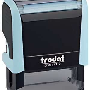 trodat Tampon automatique à texte Printy 4912 4.0, bleu