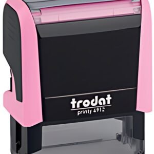 trodat Tampon automatique à texte Printy 4912 4.0, rose