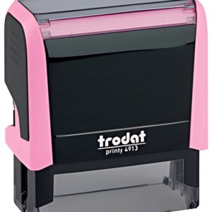 trodat Tampon automatique à texte Printy 4913 4.0, rose
