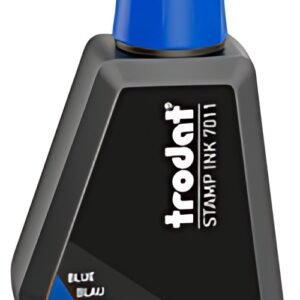 trodat Encre pour tampon encreur "7011", 28 ml, bleu