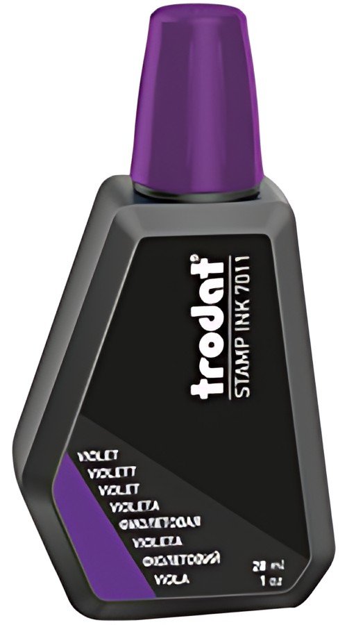 trodat Encre pour tampon encreur "7011", 28 ml, violet