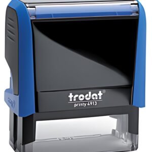trodat Tampon marqueur de texte 4913 4.0, bleu