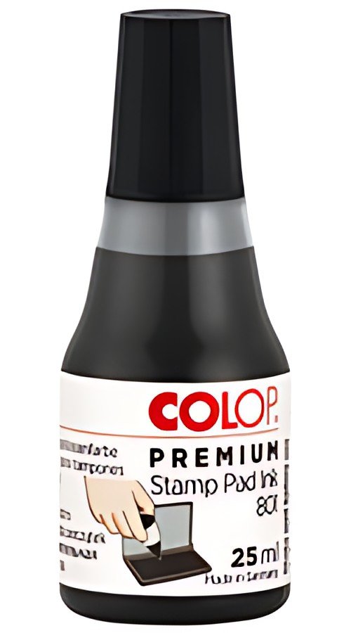 COLOP Encre tampon "801" pour cassette d'encrage, noir