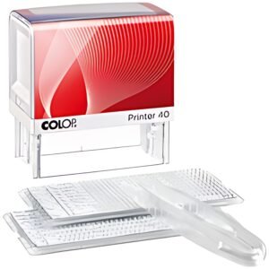 Machine à tamponner le texte COLOP "D-I-Y Sets" Imprimante 40/2 Set