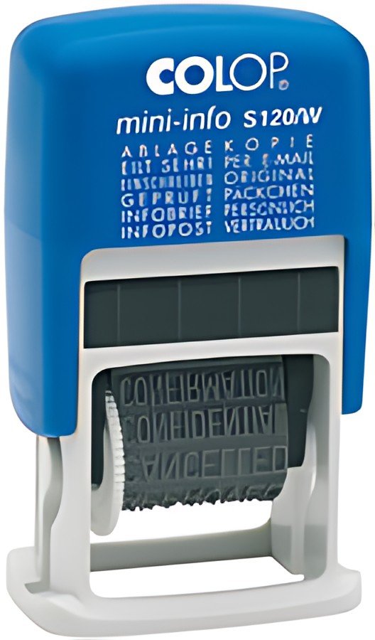 Timbre ruban mot COLOP Mini Dater S120/W