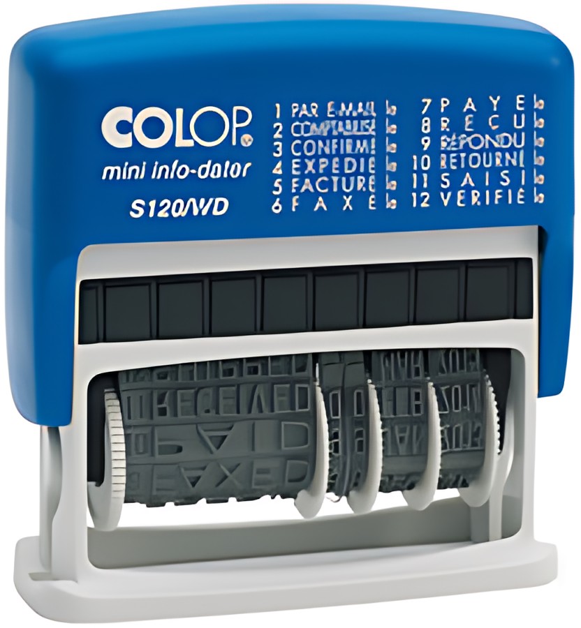 COLOP Tampon à formules Mini Dater S120/WD, avec date, FR