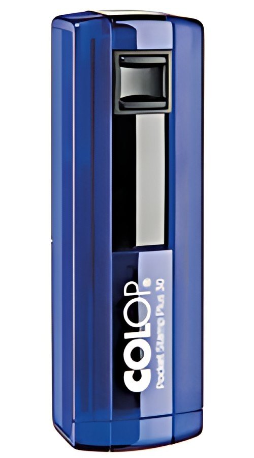 COLOP Tampon de poche Pocket Stamp Plus 30, bleu indigo