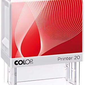 COLOP Tampon avec texte Printer 20, 4 lignes, configurable