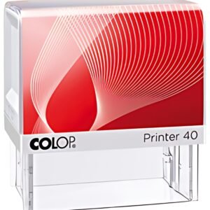 COLOP Tampon avec texte Printer 40, 6 lignes, configurable