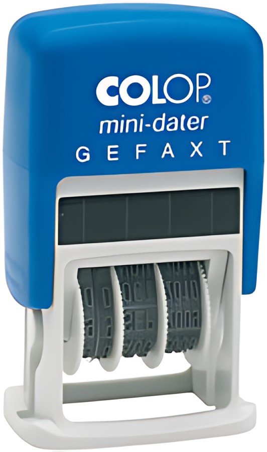 Timbre dateur COLOP Mini Dateur S160 L6 "SCANNÉ"