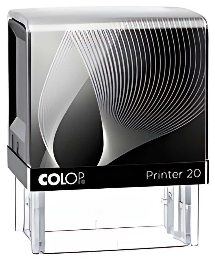 COLOP Tampon automatique à texte Printer 20, 4 lignes,