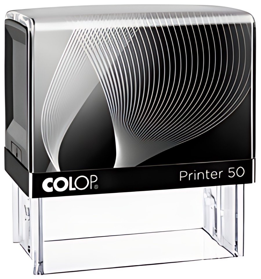 COLOP Tampon automatique à texte Printer 50, 7 lignes,