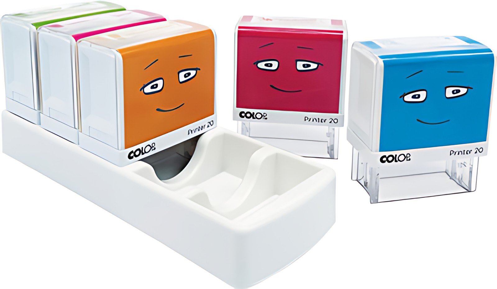 Jeu de tampons scolaires COLOP "NIO SCHOOL", Imprimante 20 SET 2