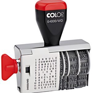 COLOP Tampon dateur toutes lettres 04000/WD, avec date