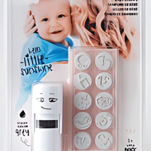 COLOP Kit tampon à motif "LITTLE NIO" bébé, blanc