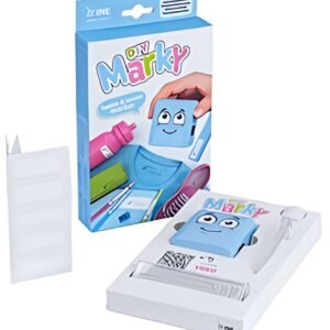 COLOP Set tampon marqueur "DIY Marky" Printer C20, bleu