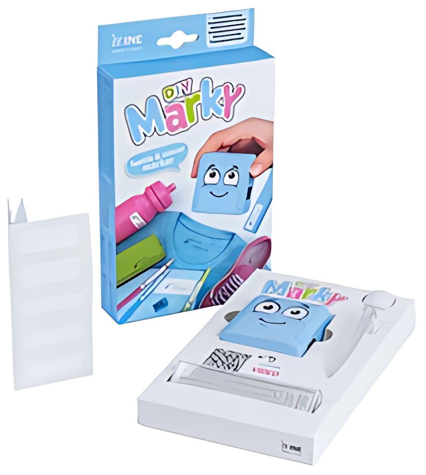 COLOP Set tampon marqueur "DIY Marky" Printer C20, bleu