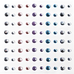 COLOP Set de pierres de strass LaDot, rondes