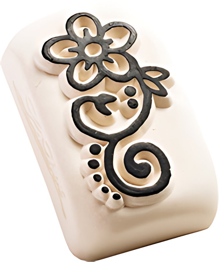 COLOP Pierre de tatouage LaDot "fleur", moyen