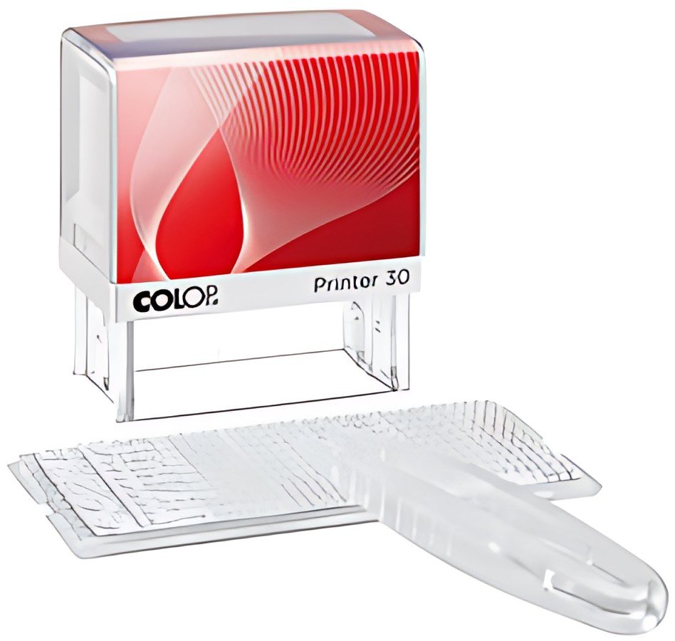 Machine à tamponner le texte COLOP "DIY Sets" Imprimante 30/1 set, blanc