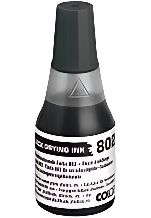 COLOP Encre pour tampon encreur 802, séchage rapide, noir