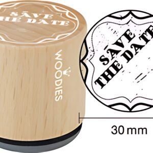 COLOP Tampon à motif Woodies "Save The date"