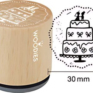 COLOP Tampon à motif Woodies "pièce montée"