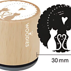 COLOP Tampon à motif Woodies "chats"