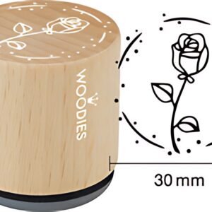 COLOP Tampon à motif Woodies "rose"