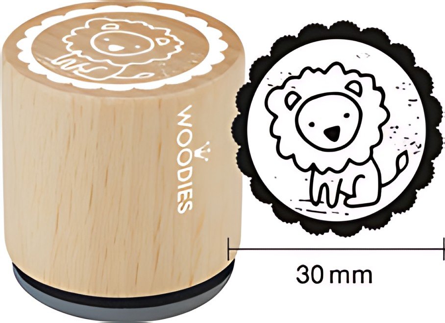 COLOP Tampon à motif Woodies "lion"