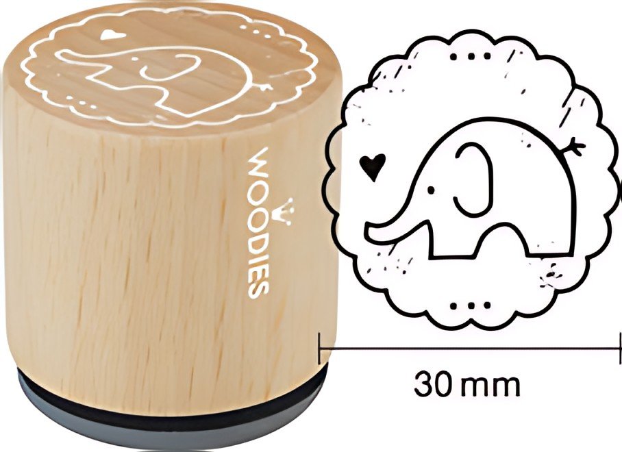 COLOP Tampon à motif Woodies "éléphant"