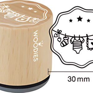COLOP Tampon à motif Woodies "corde à linge"