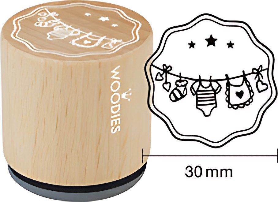 COLOP Tampon à motif Woodies "corde à linge"