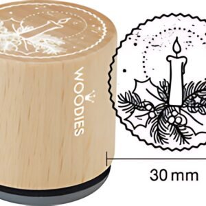 COLOP Tampon à motif Woodies "bougie"
