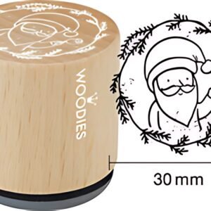 COLOP Tampon à motif Woodies "père Noël"